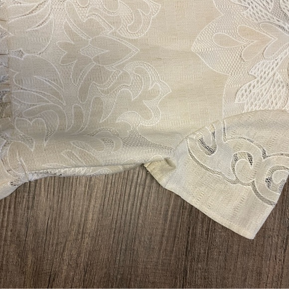 011 Old Navy size S Cream Lace Dress - Picture 6 of 6